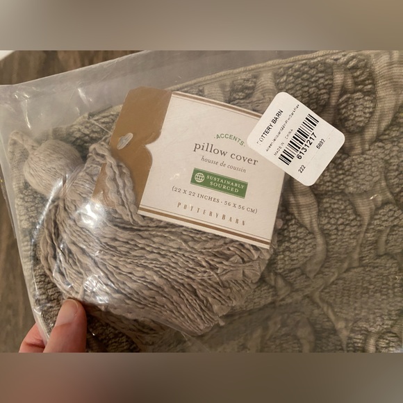 TWO NWT Pottery Barn Aileen Jacquard Pillow Cases - Picture 3 of 8